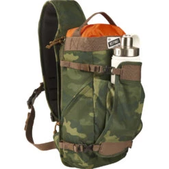 Kelty Spur 9L Sling Pack | Green Camo -Kelty KL17 Spur Camo bottle