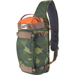 Kelty Spur 9L Sling Pack | Green Camo -Kelty KL17 Spur Camo frontleft