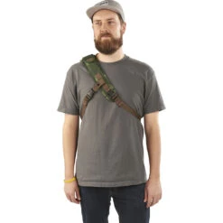 Kelty Spur 9L Sling Pack | Green Camo -Kelty KL17 Spur camo onbodyfront1