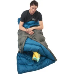 Kelty Galactic 30 Dridown Long Sleeping Bag | Gray/Blue 13 Kelty Galactic 30 Dridown Long Sleeping Bag | Gray/Blue -Kelty KL18 GalacticLong Feature03