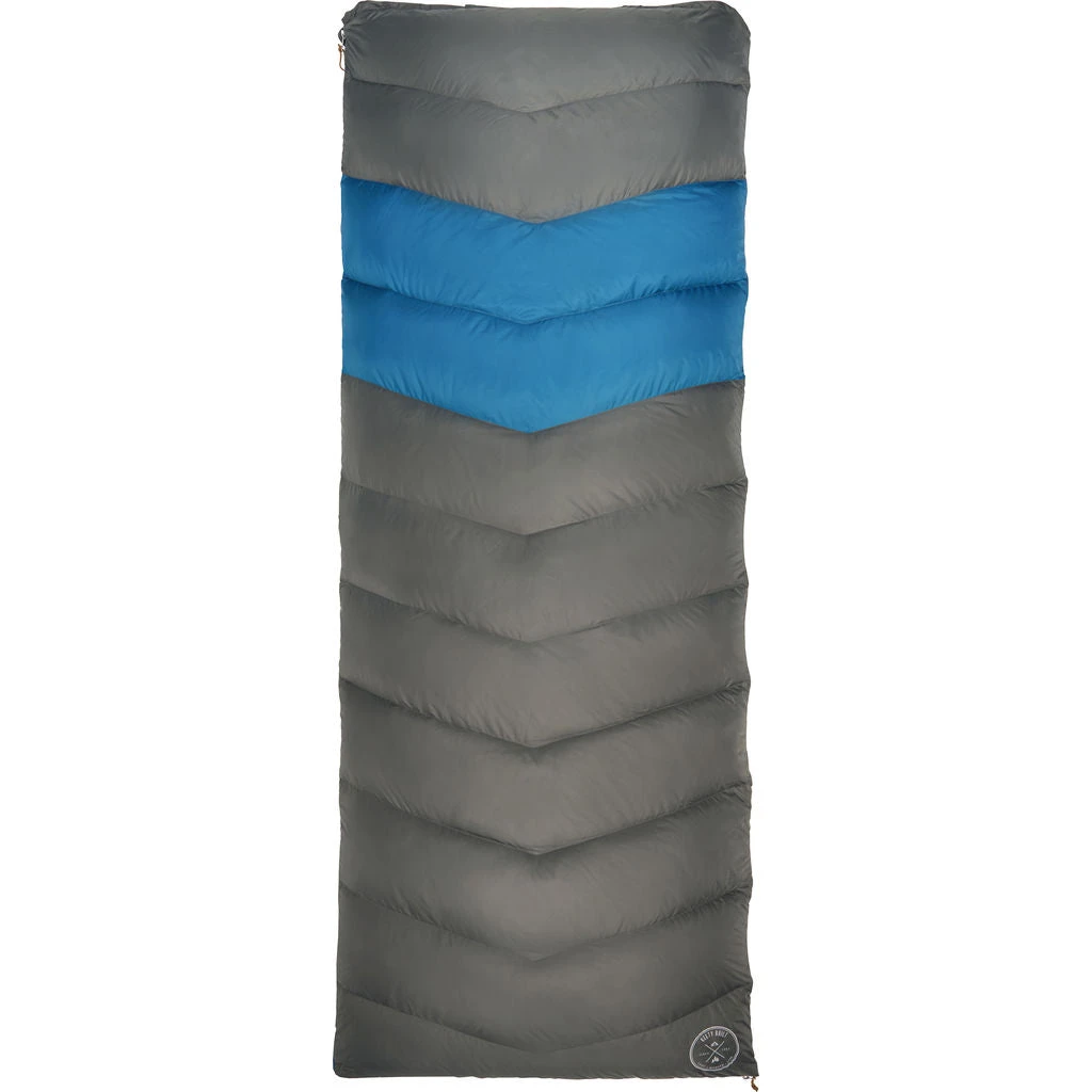 Kelty Galactic 30 Dridown Long Sleeping Bag | Gray/Blue 4 Kelty Galactic 30 Dridown Long Sleeping Bag | Gray/Blue - Image 2