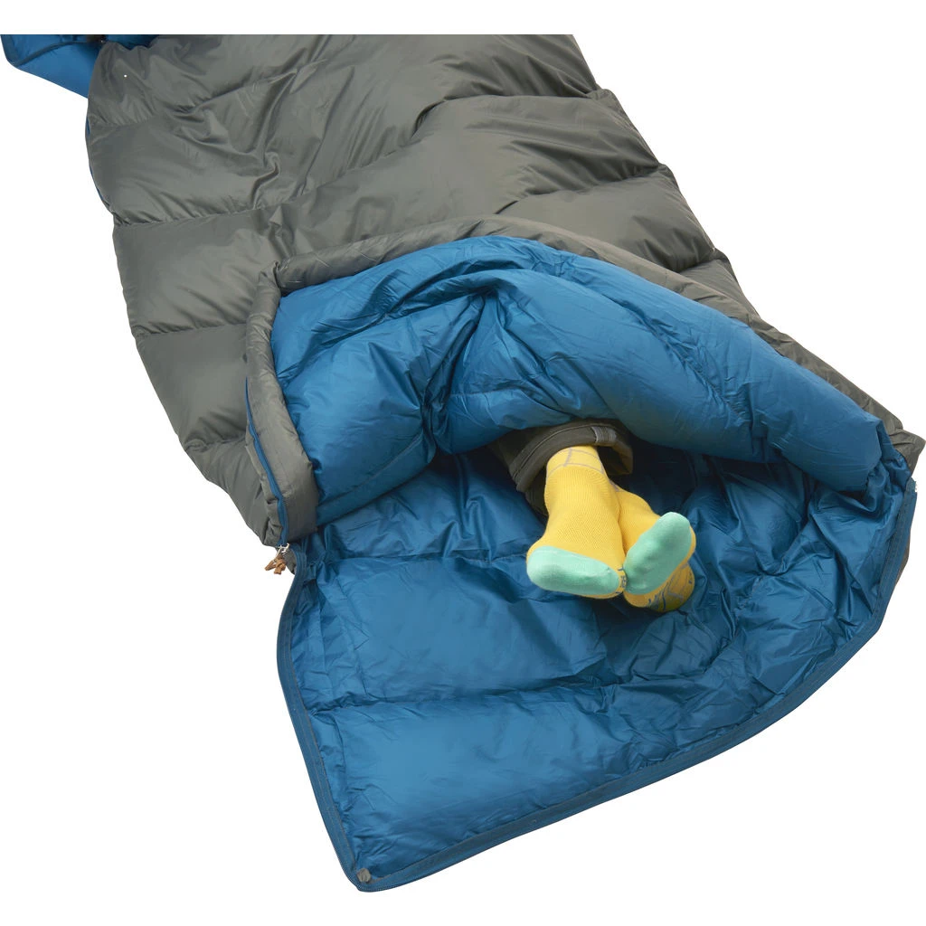 Kelty Galactic 30 Dridown Long Sleeping Bag | Gray/Blue 9 Kelty Galactic 30 Dridown Long Sleeping Bag | Gray/Blue - Image 7