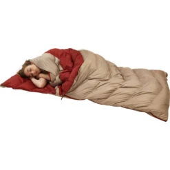 Kelty Galactic 30 Dridown Womens Regular Sleeping Bag | Red/Gold -Kelty KL18 GalacticW Feature02