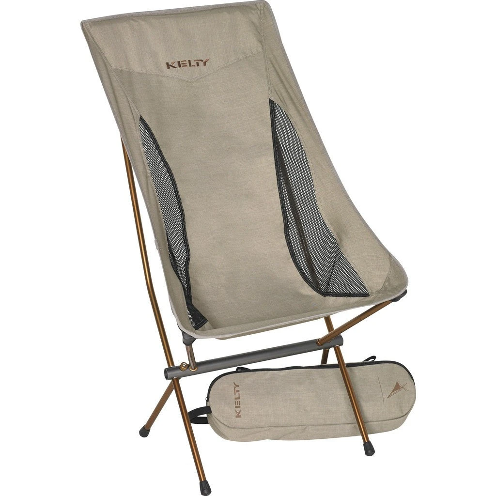 Kelty Linger High-Back Chair | Heathered Tundra/Ano Copper 3 Kelty Linger High-Back Chair | Heathered Tundra/Ano Copper
