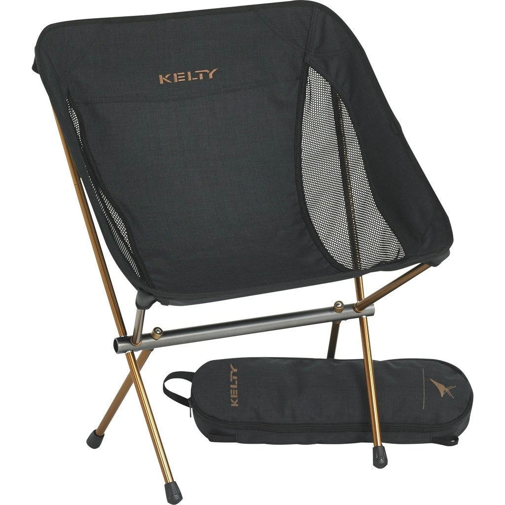 Kelty Linger Low-Back Chair | Heathered Black/Ano Copper 3 Kelty Linger Low-Back Chair | Heathered Black/Ano Copper