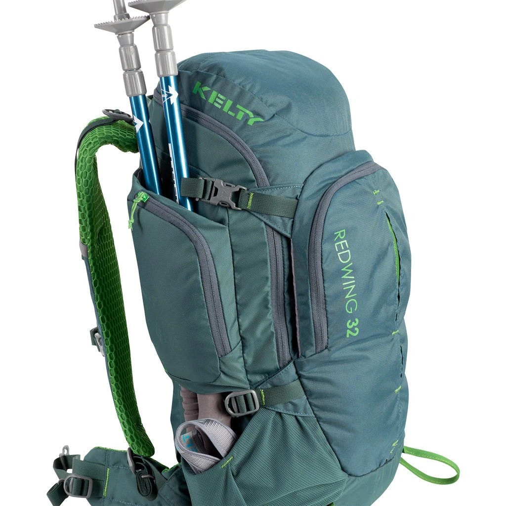 Kelty Redwing 32L Backpack | Green 6 Kelty Redwing 32L Backpack | Green - Image 4