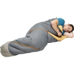 Kelty Sine 35F/EN 29F 800 Dridown Sleeping Bag | Gray -Kelty Sine 35 castlerock feature1 KL17