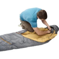 Kelty Sine 35F/EN 29F 800 Dridown Sleeping Bag | Gray -Kelty Sine 35 castlerock feature3 KL17