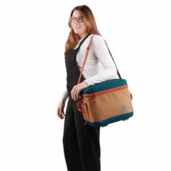 Kelty 28L Folding Cooler - Dull Gold/Deep Teal -Kelty kelty 28l folding cooler dull gold deep teal 10