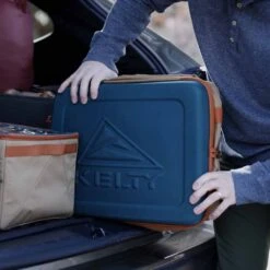Kelty 28L Folding Cooler - Dull Gold/Deep Teal -Kelty kelty 28l folding cooler dull gold deep teal 12