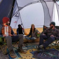 Kelty Caboose 4 Person Tailgate Tent - Smoke/Beluga/Dull Gold -Kelty kelty caboose 4 person tailgate tent smoke beluga dull gold 14