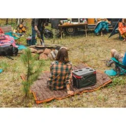 Kelty Cordavan Blanket - Gingerbread/Triangles -Kelty kelty cordavan blanket gingerbread triangles 100