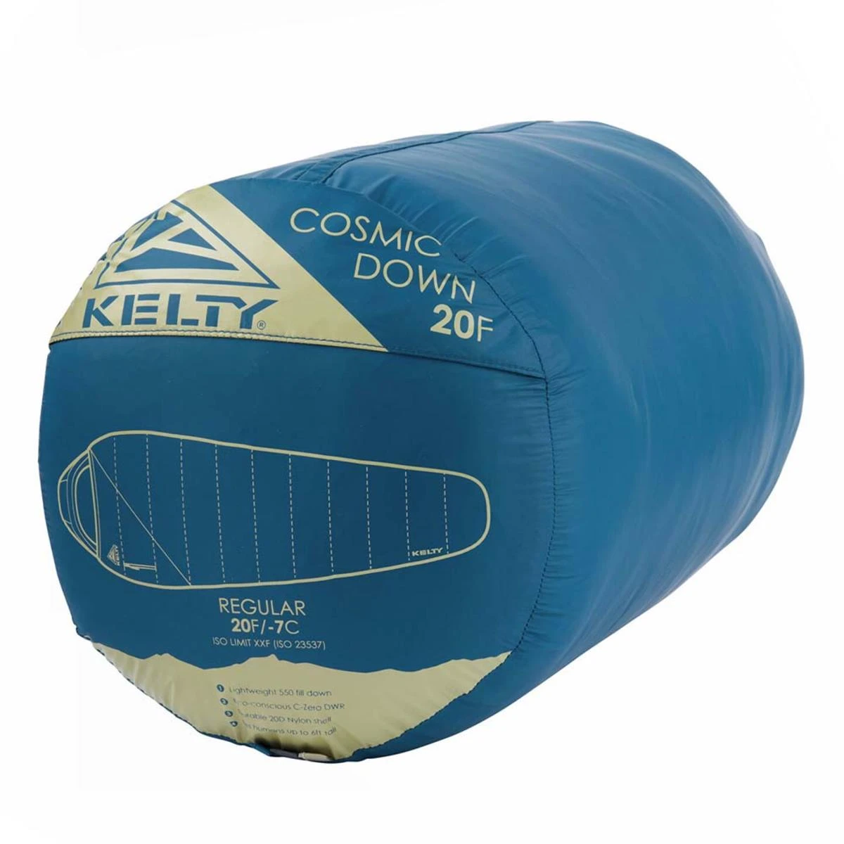 Kelty Cosmic 20 Deg 550 Down Sleeping Bag, Regular Size, Right-Hand 7 Kelty Cosmic 20 Deg 550 Down Sleeping Bag, Regular Size, Right-Hand - Image 5