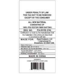 Kelty Cosmic Synthetic 20 Deg Sleeping Bag - Long 13 Kelty Cosmic Synthetic 20 Deg Sleeping Bag - Long -Kelty kelty cosmic synthetic 20 deg sleeping bag long 133