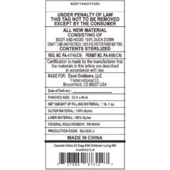 Kelty Cosmic Ultra 20 Deg 800 DriDown Sleeping Bag, Long Size, Right-Hand -Kelty kelty cosmic ultra 20 deg 800 dridown sleeping bag long size right hand 132