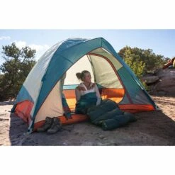 Kelty Discovery Basecamp 4 Person Tent - Laurel Green/Stormy Blue -Kelty kelty discovery basecamp 4 person tent laurel green stormy blue 13