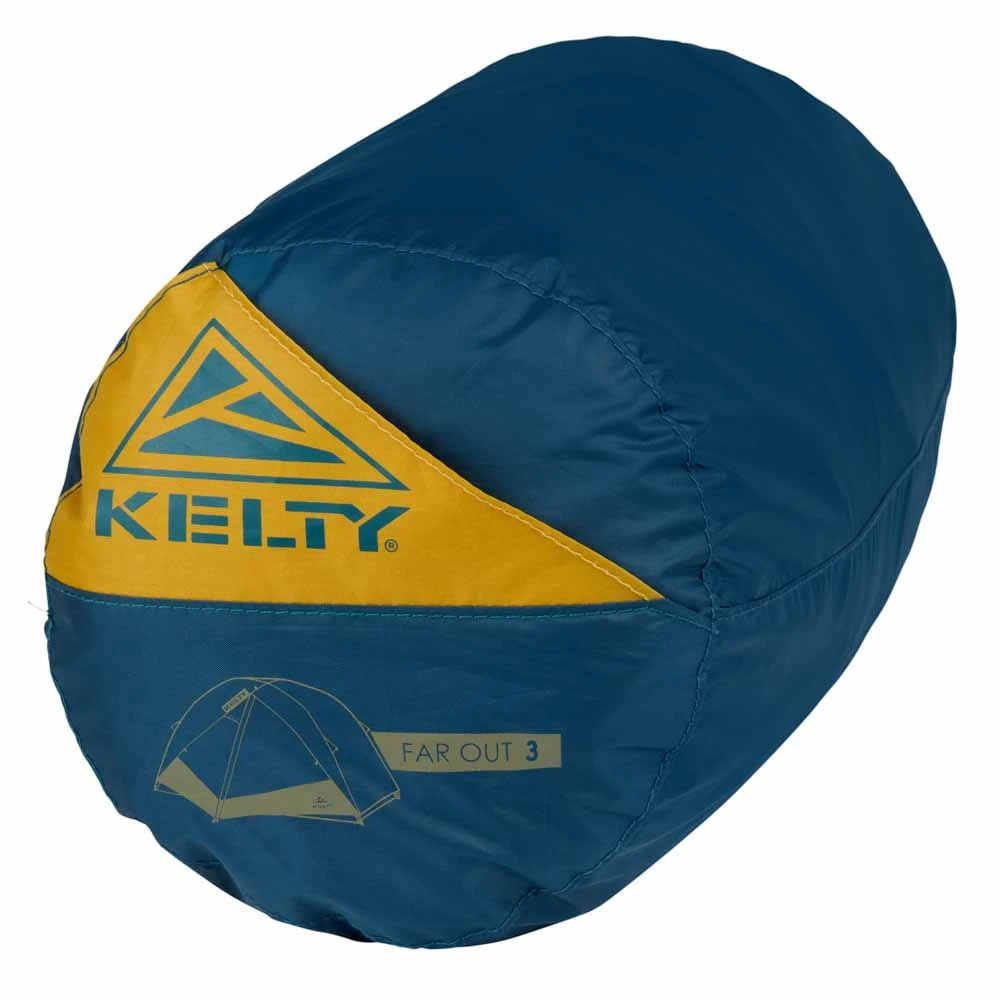 Kelty Far Out 3 Person Tent - Olive Oil/Deep Teal 7 Kelty Far Out 3 Person Tent - Olive Oil/Deep Teal - Image 5