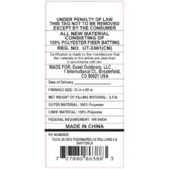 Kelty Tuck 20 Deg Thermapro Ultra Sleeping Bag, Long Size, Left-Hand 13 Kelty Tuck 20 Deg Thermapro Ultra Sleeping Bag, Long Size, Left-Hand -Kelty kelty tuck 20 deg thermapro ultra sleeping bag long size left hand 136