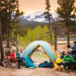 Kelty Wireless 4P Tent -Kelty kelty wireless 4p tent tents 4p turquoise orange 40822520 17500978151591